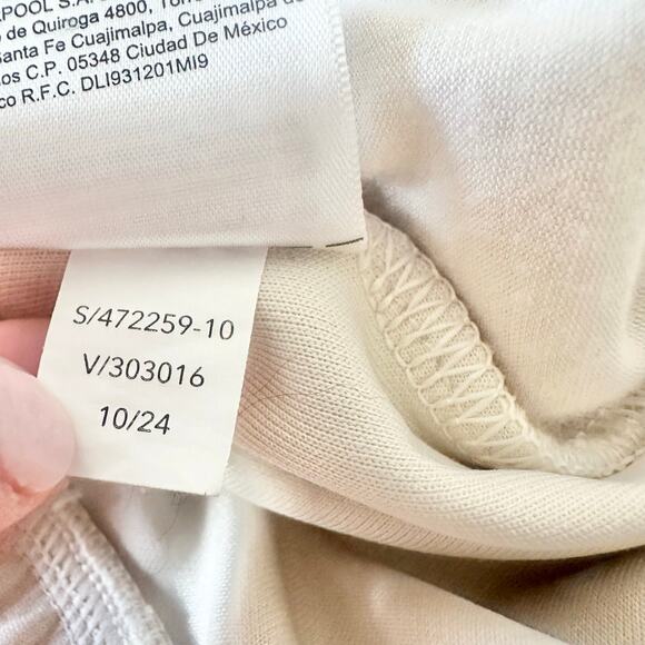 Athleta Seasoft Mid Rise Straight Pant in Bone Medium EUC - Picture 8 of 8